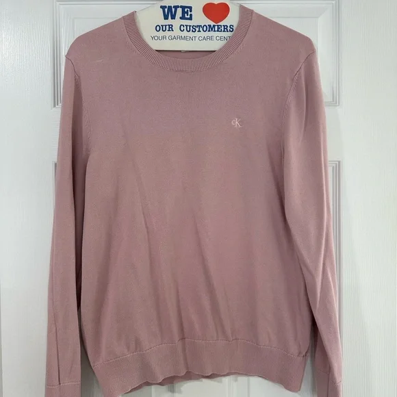 Calvin Klein Men’s Pink Sweater - Picture 1 of 2